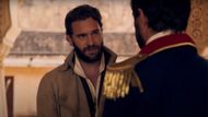 Tom Bateman played Bouc in the Hercule Poirot film series. (Image via Fremantle)